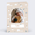 Faire part naissance Motif hivernal