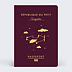 Faire part naissance Passeport
