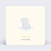 Faire part naissance Baby Elephant Recto