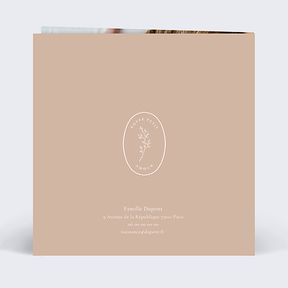 Faire-part Naissance Petite Brindille