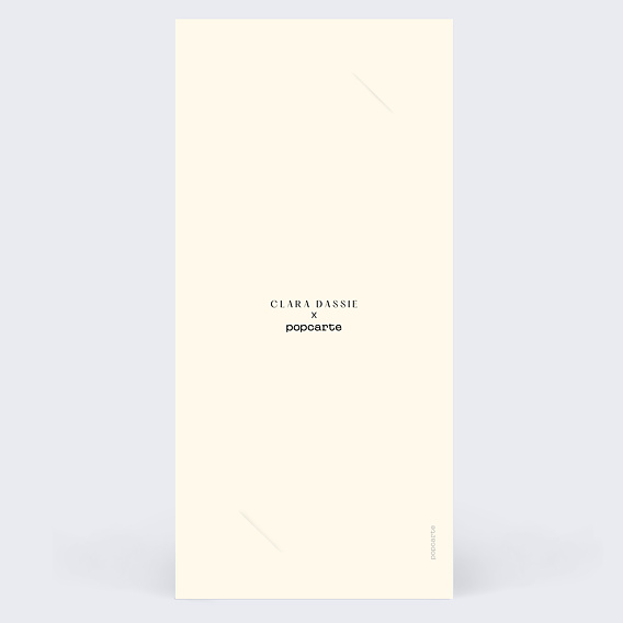 Faire part naissance Douce parade - Clara Dassie x Popcarte Verso