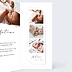 Faire part naissance Effet Photo Intérieur Droit