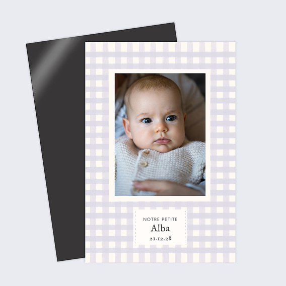 Faire part naissance Vichy Lila