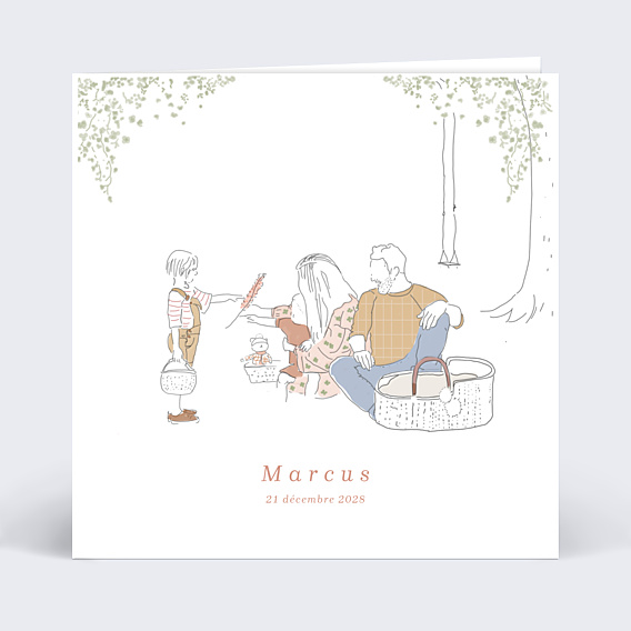 Faire-part Naissance Eden