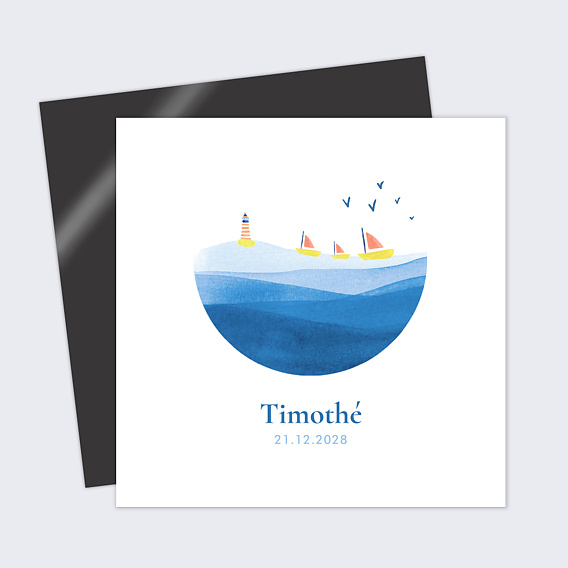 Faire part naissance Petits Bateaux