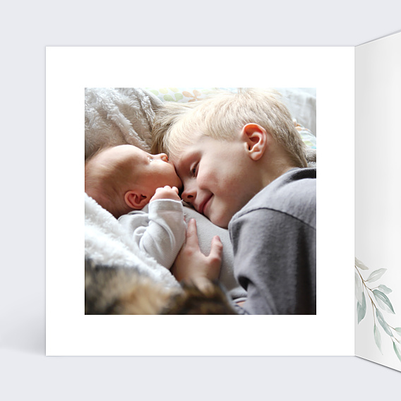 Faire-part Naissance Lettrine