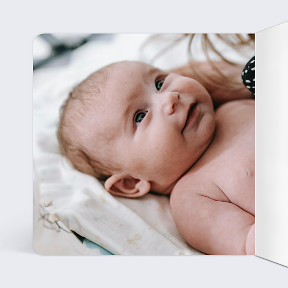 Faire-part Naissance Bébé de la montagne