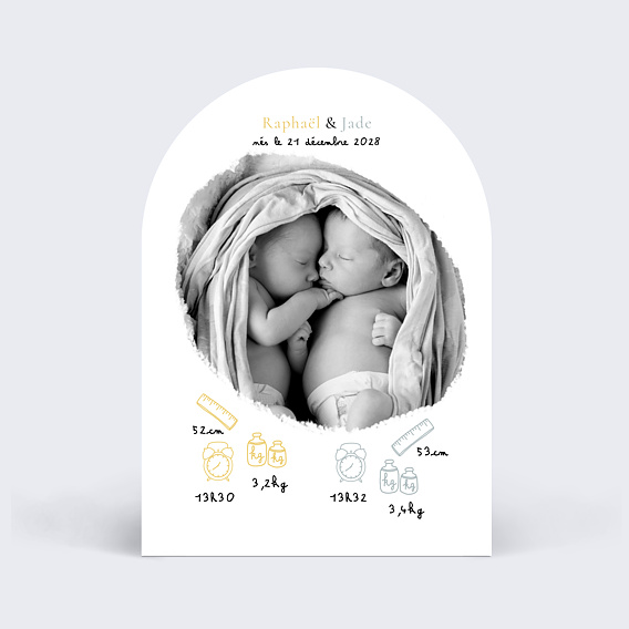 Faire part naissance Alter Ego