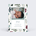 Faire-part Naissance Carte Fleurie