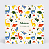 Faire-part Naissance Motif Dinosaure