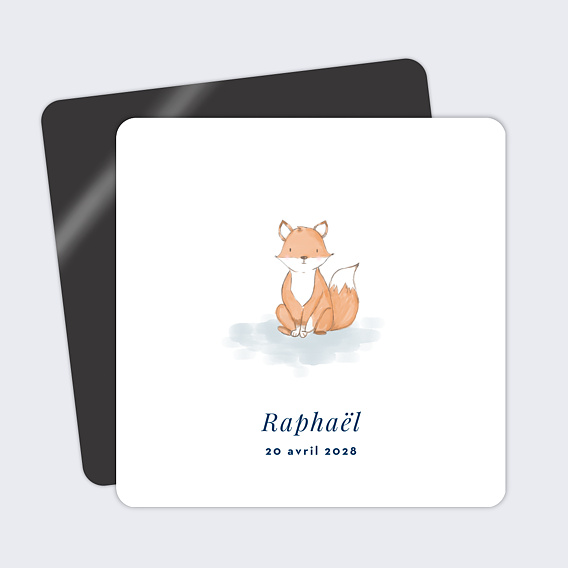 Faire part naissance Baby Fox