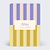 Faire-part Naissance Duo de rayures