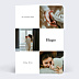 Faire-part Naissance Multi photo Original 2