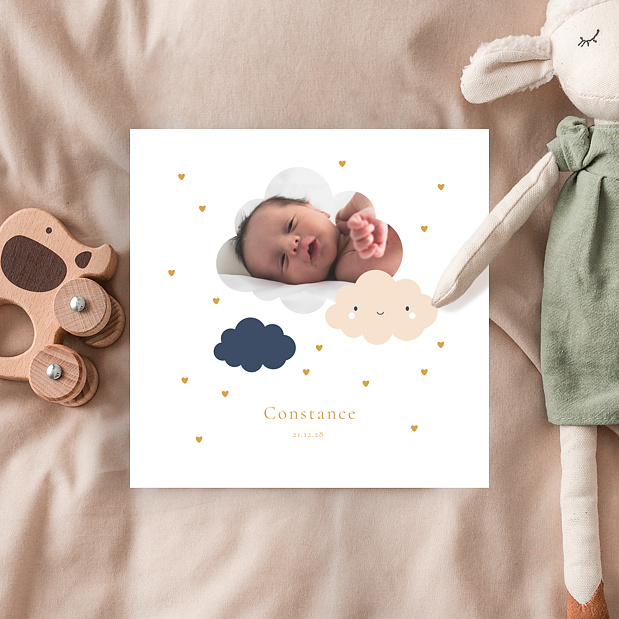 Faire-part Naissance Petit Nuage
