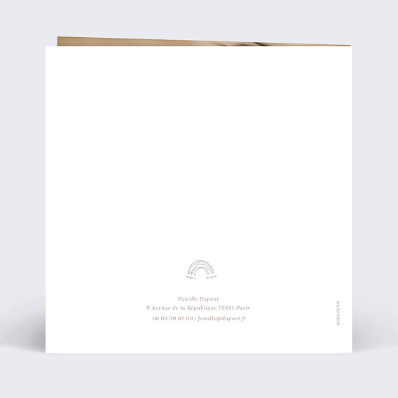 Faire-part Naissance Heureux Parents