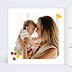 Faire part naissance Couronne fruitée Intérieur Gauche