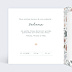 Faire part naissance Magnolia Polaroid Graines Intérieur Gauche