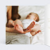 Faire part naissance Petits Pieds Intérieur Gauche