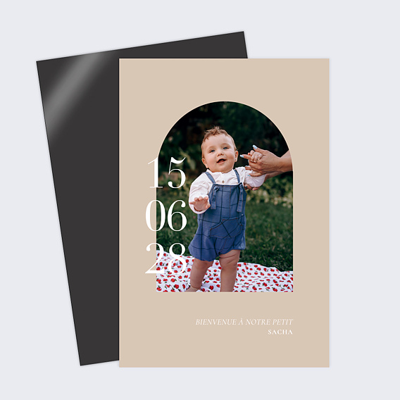 Faire part naissance Jour de Joie