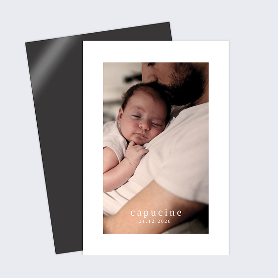 Faire part naissance Berlingot