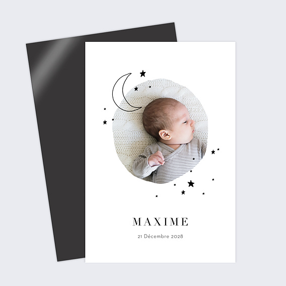 Faire part naissance Constellation