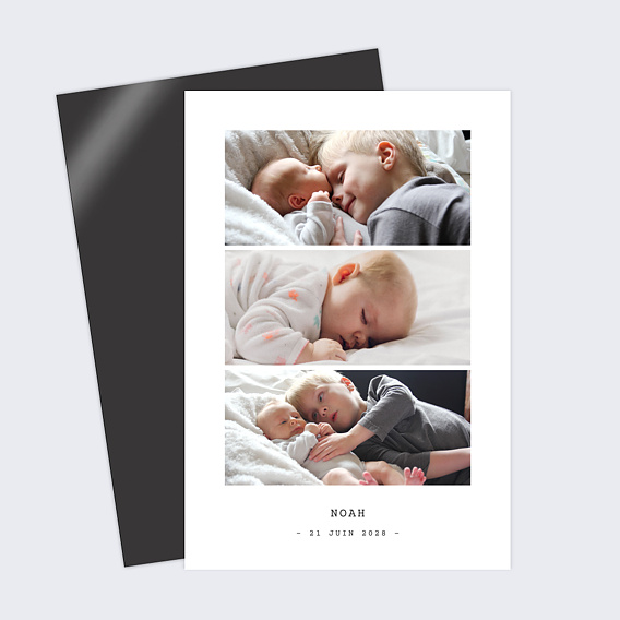 Faire part naissance Polaroid III