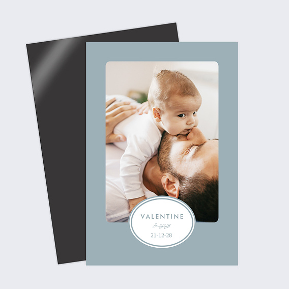 Faire part naissance Romantique Pastel