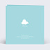 Faire-part Naissance Découpe Nuage Cœurs