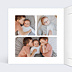 Faire-part Naissance Certificat Kraft
