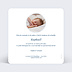 Faire part naissance Baby Fox Verso