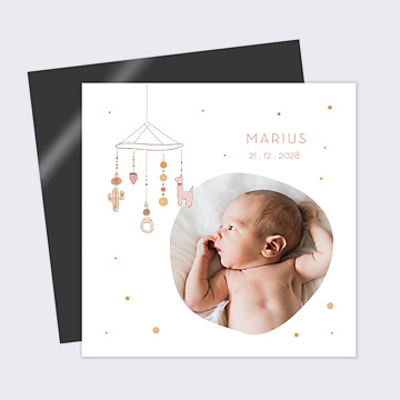 Faire-part Naissance Mobile