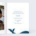 Faire part naissance Famille Baleine Intérieur Droit