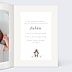 Faire-part Naissance Animaux pattern