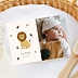 Faire-part Naissance Petit Lion Photo