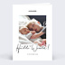 Faire-part Naissance Calligraphie Originale