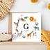 Faire part naissance Couronne jungle