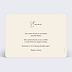 Faire part naissance Étiquette cœur Verso