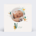Faire-part Naissance Lettrine Jungle