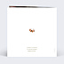 Faire part naissance Papillon et Fleurs Verso