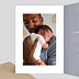 Faire part naissance Polaroïd Lilas Intérieur Gauche