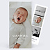 Faire-part Naissance Pleine Page