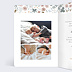 Faire-part Naissance Frise Fleurie