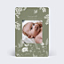 Faire-part Naissance Crayon Blanc