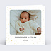 Faire part naissance Bébé Etoile