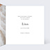 Faire part naissance Bienvenue Blanc Intérieur Droit
