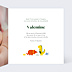 Faire part naissance Dinosaures Mignons Intérieur Droit