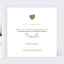 Faire part naissance Famille Cactus Intérieur Droit