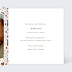 Faire part naissance Pattern Renardeau Intérieur Droit