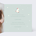 Faire part naissance Petite Licorne Intérieur Droit