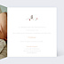 Faire part naissance Printemps Photo Intérieur Droit